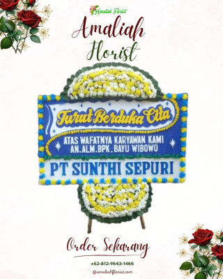 Papan Bunga Duka di Basa Ampek Balai Tapan