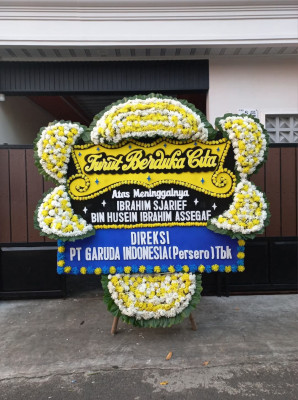 Papan Bunga Duka di Basa Ampek Balai Tapan